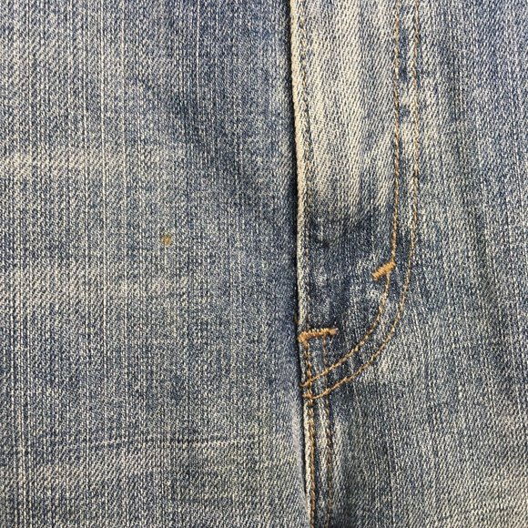 Levis 569 Mens Denim Shorts size 36 Relaxed Straight Fit Blue Jean 100% Cotton - Picture 10 of 11